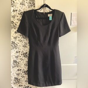 (US 2) Vintage Black Cocktail Dress
